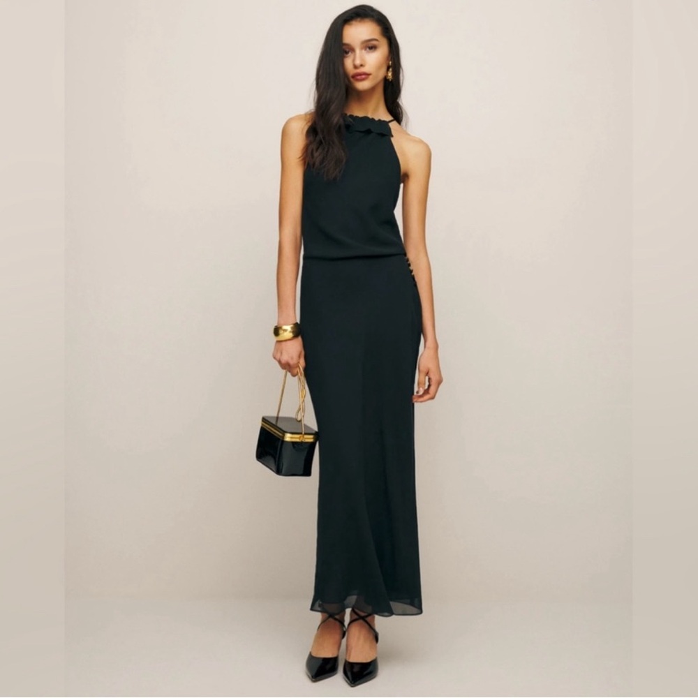 Reformation Black Maxi Dress